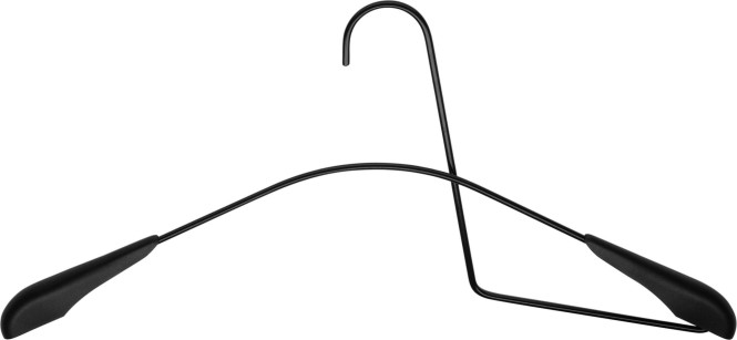 MAWA Einfädel Bügel aus 4,6 mm Rundstahl, vernickelt, Bekleidung in schwarz