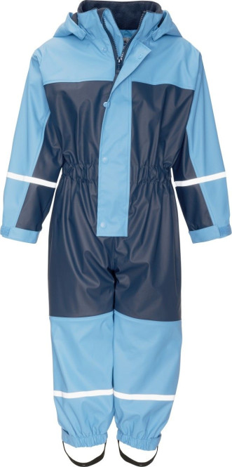 Playshoes Overall Basic mit Fleecefutter, Farbe: marine, Größe: 104