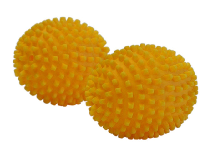 purclean 2er Set Trocknerbälle, flauschige Wäsche und ökologisch Weichspüler sparen