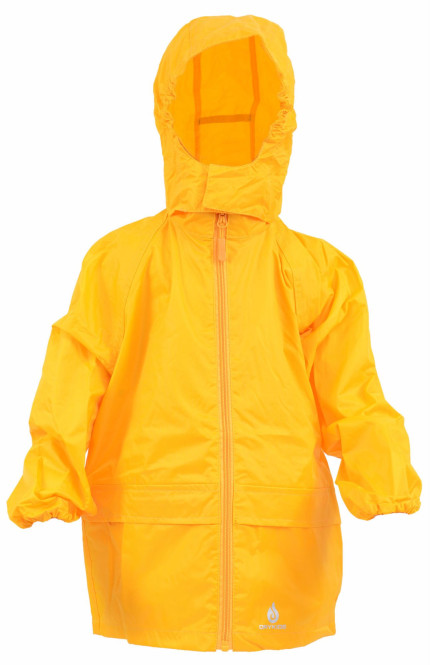 Regenjacke für Kinder Gelb Größe 80 - 92 | DRY KIDS