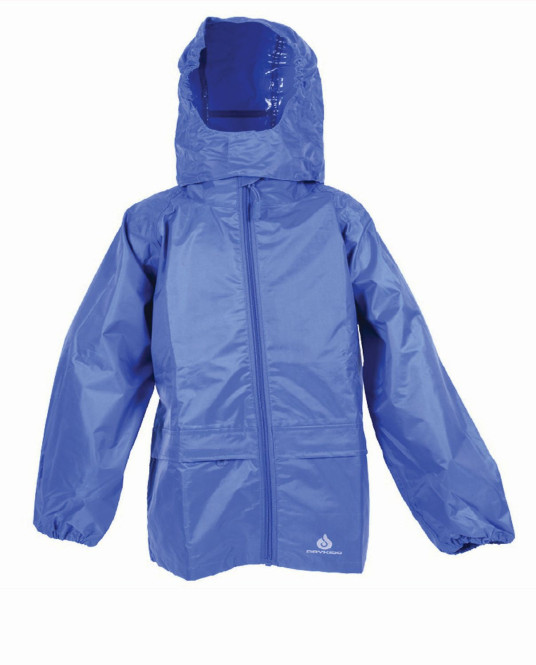 Regenjacke für Kinder Royal-Blau Größe 80 - 92 | DRY KIDS