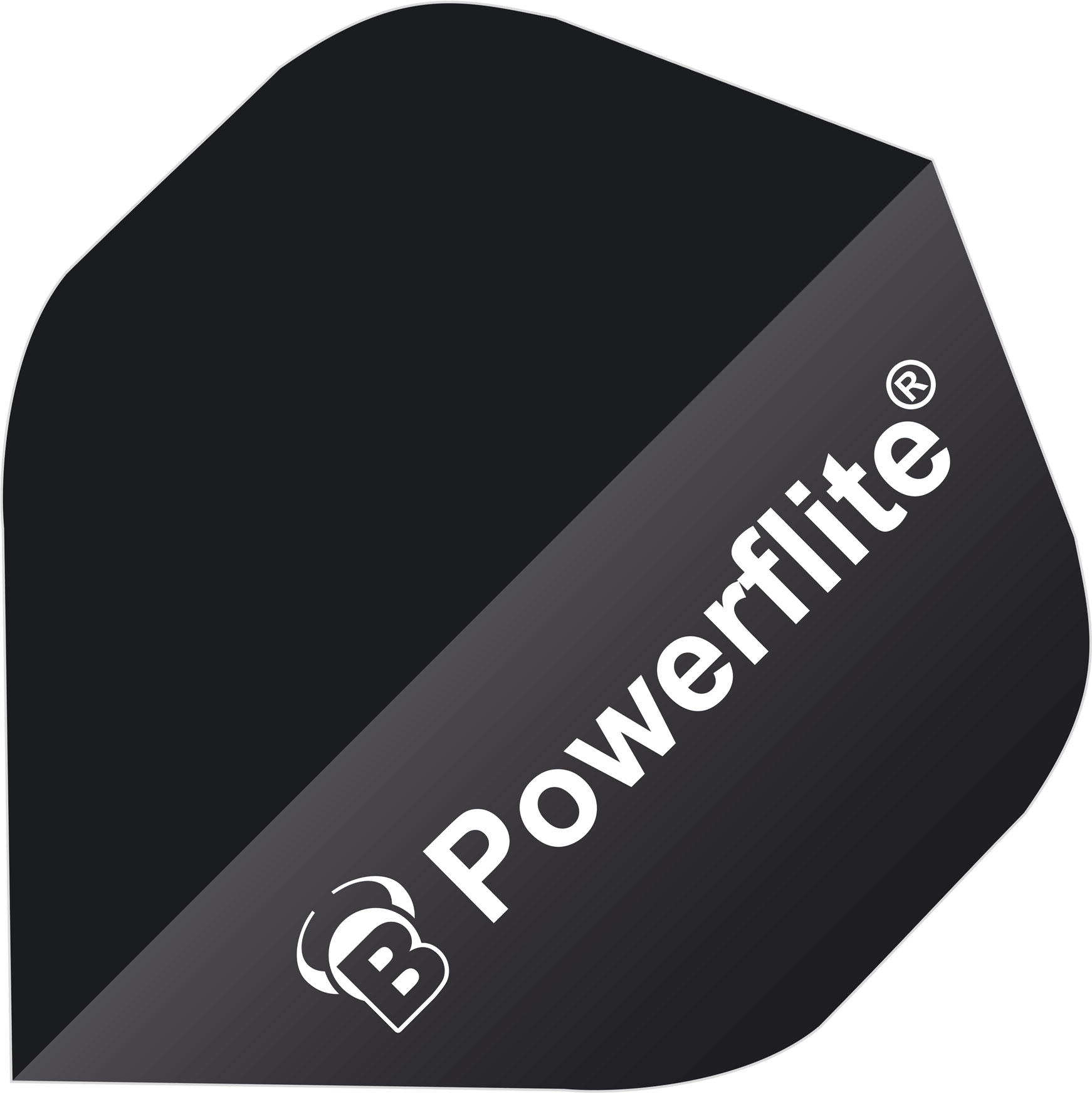 BULL'S Powerflite A-Standard Flights No.2 Schwarz