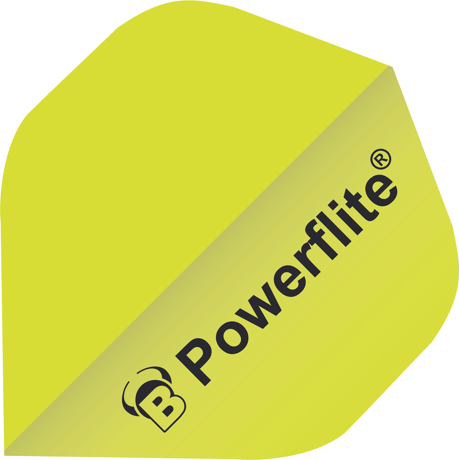 BULL'S Powerflite A-Standard Flights No.2 Gelb