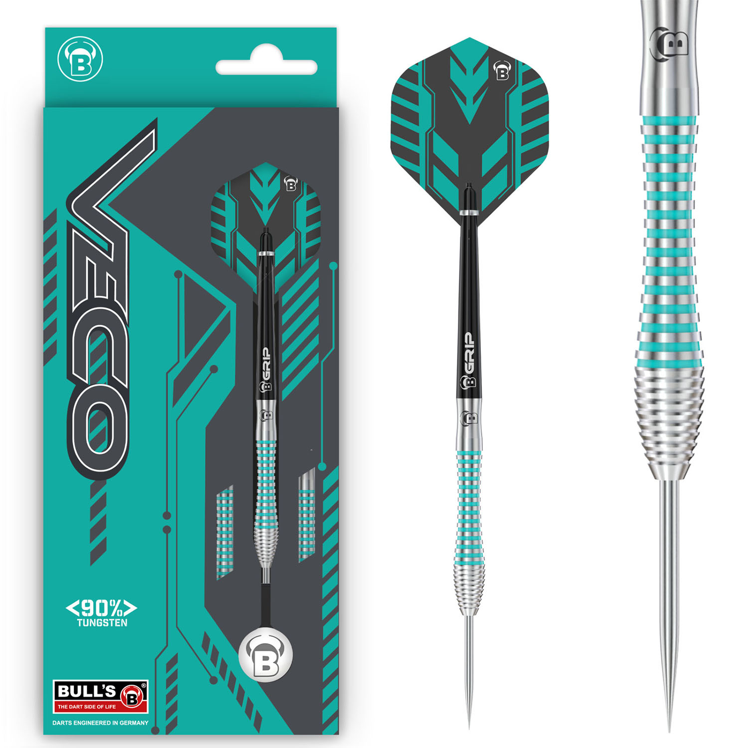 BULL'S Veco V2 Steeldarts 90% 23g