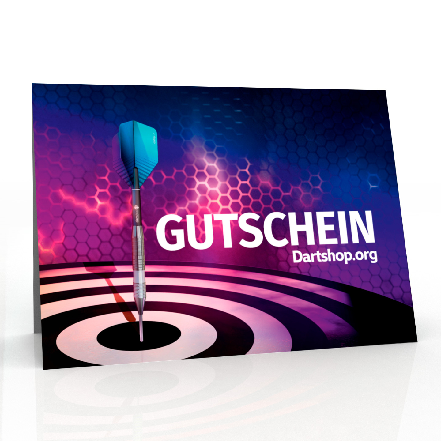 GESCHENKGUTSCHEIN Darts - das ideale Geschenk von Dartshop.org 75? gutschein