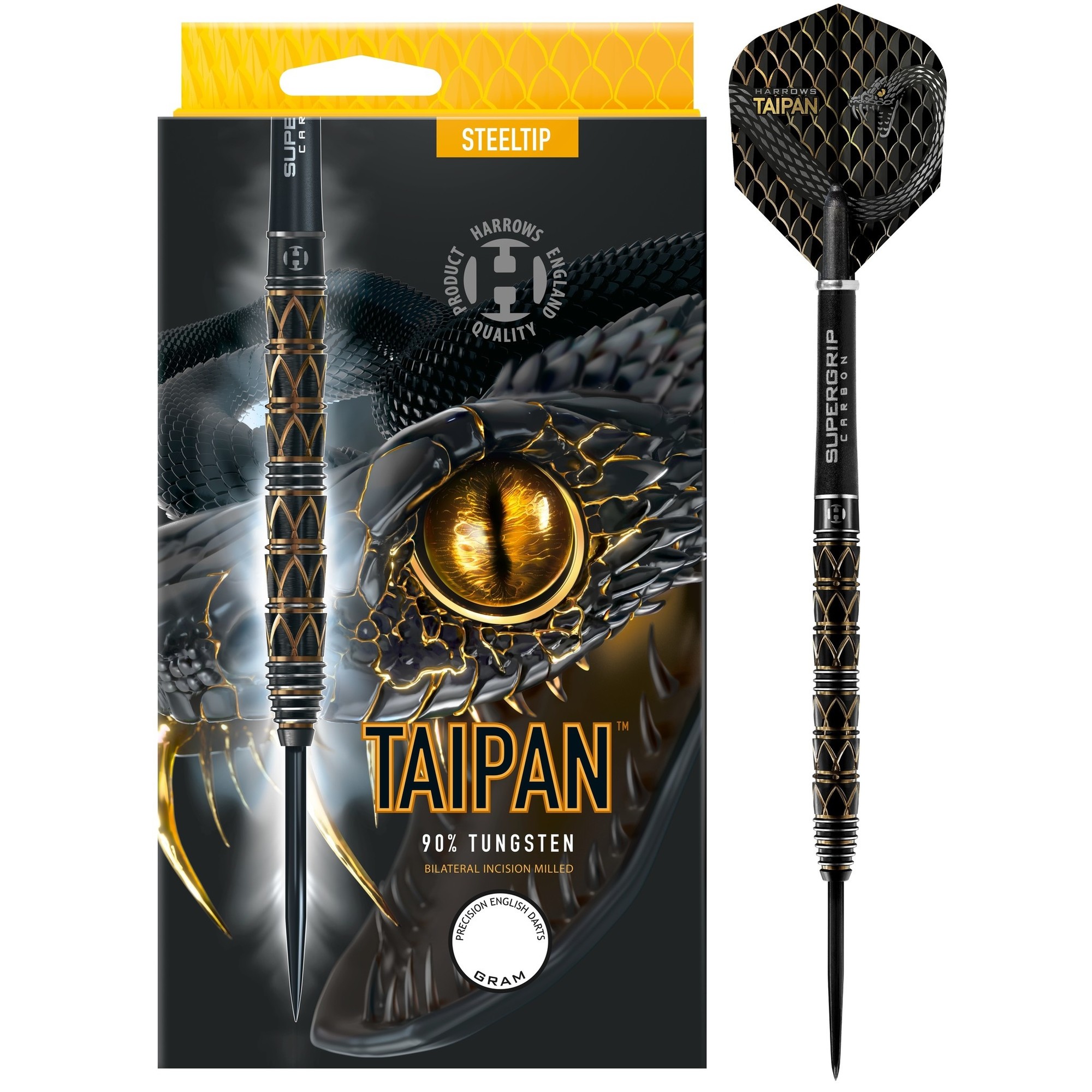 Harrows Taipan Steeldarts 23g 90% Tungsten
