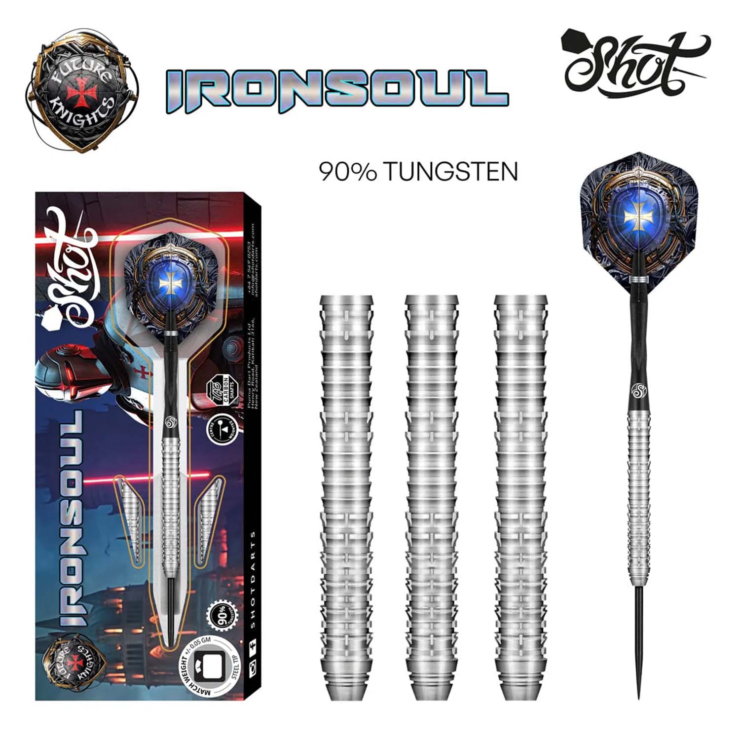 Shot Future Knights Ironsoul Steeldarts 90% 26g