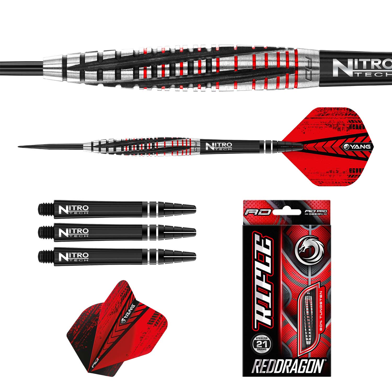 RedDragon Rifle SP 90% Steeldarts 21g