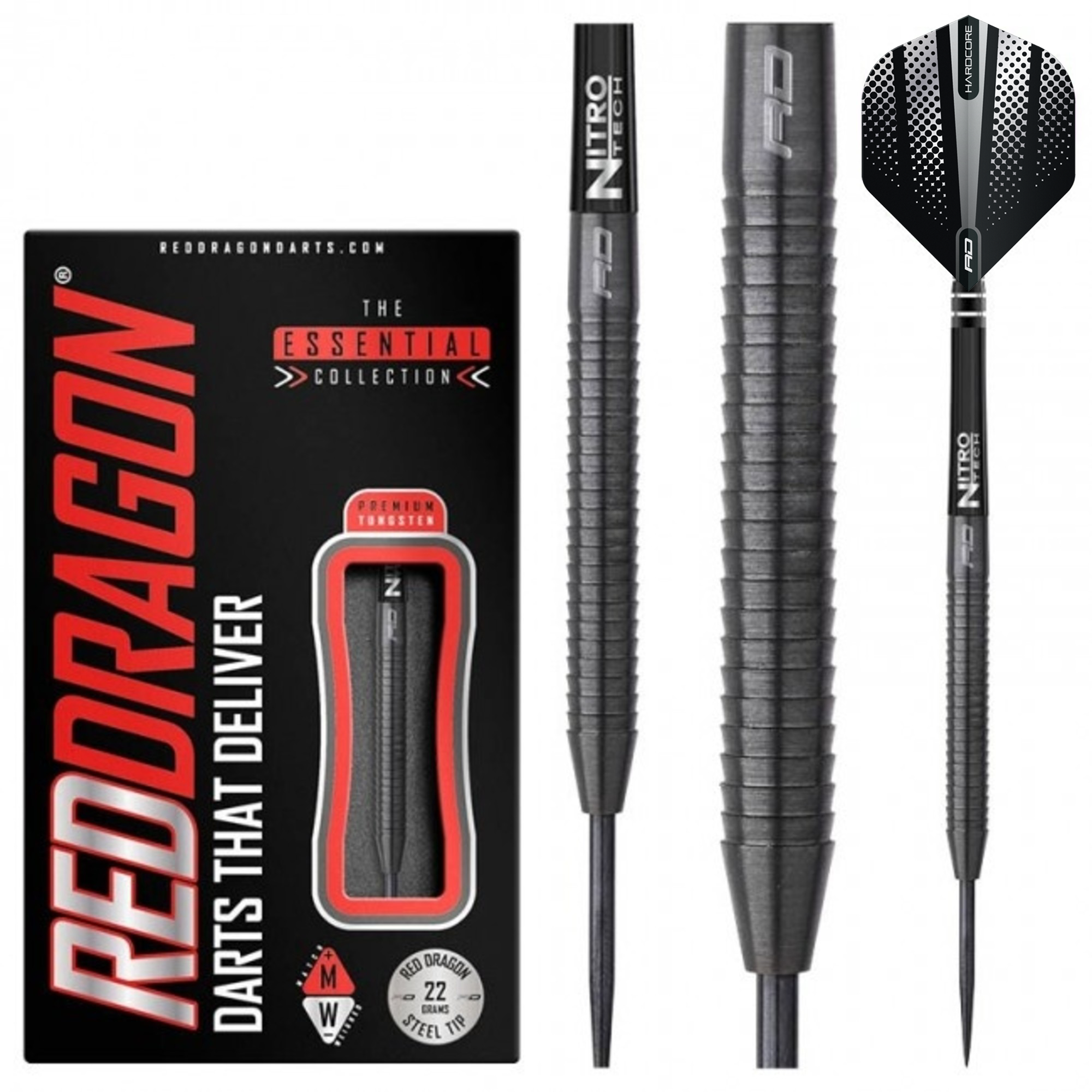 Red Dragon Razor Edge Black 85% Tungsten 22g