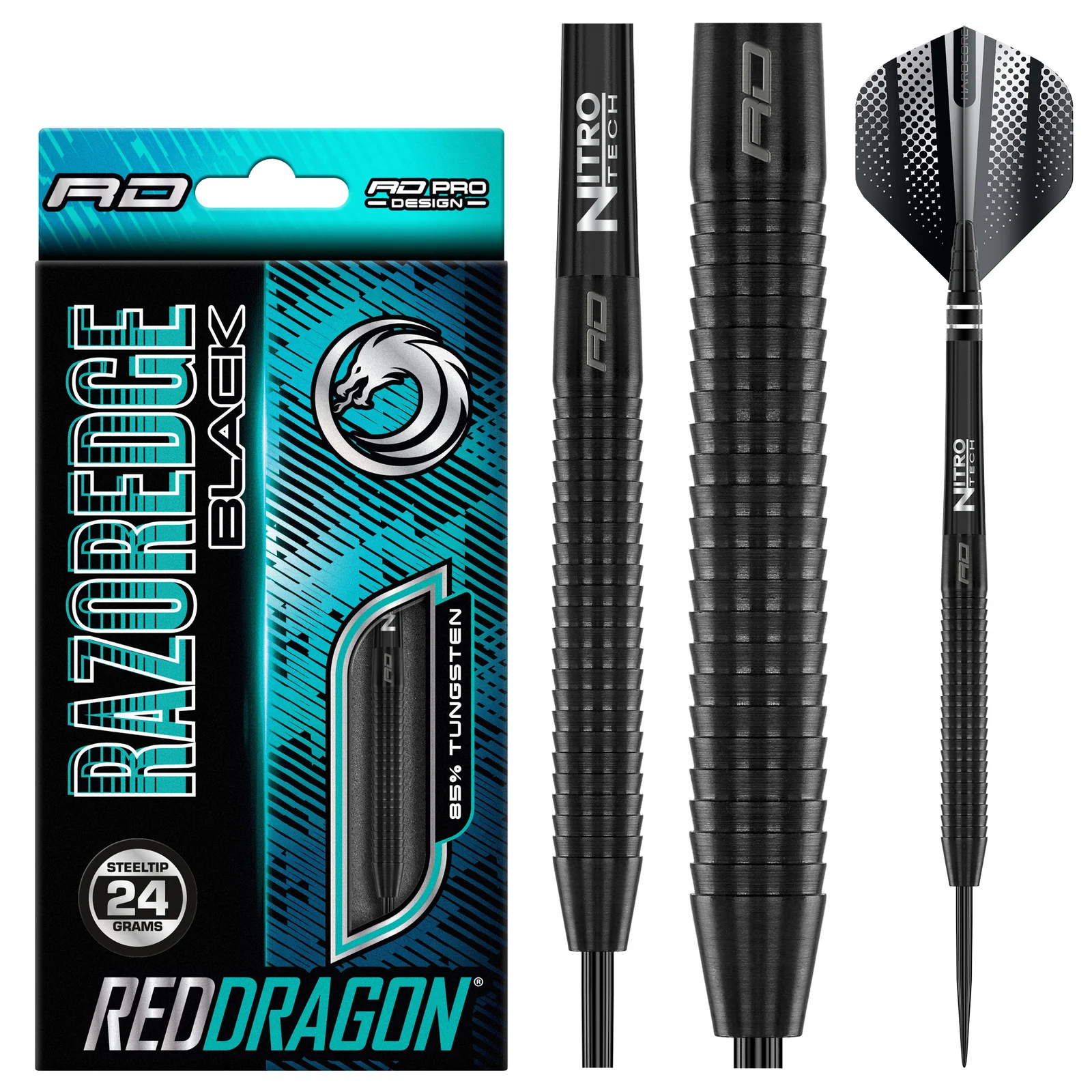 Red Dragon Razor Edge Black 85% Tungsten 24g