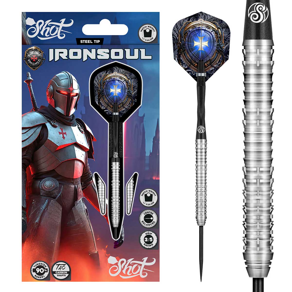 Shot Future Knights Ironsoul Steeldarts 90% 26g