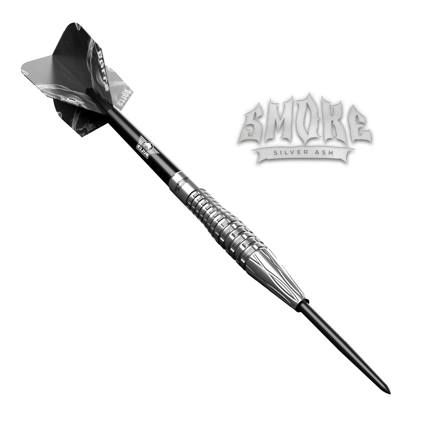 Bull's Smoke 90% Silver Ash Steeldarts 23g