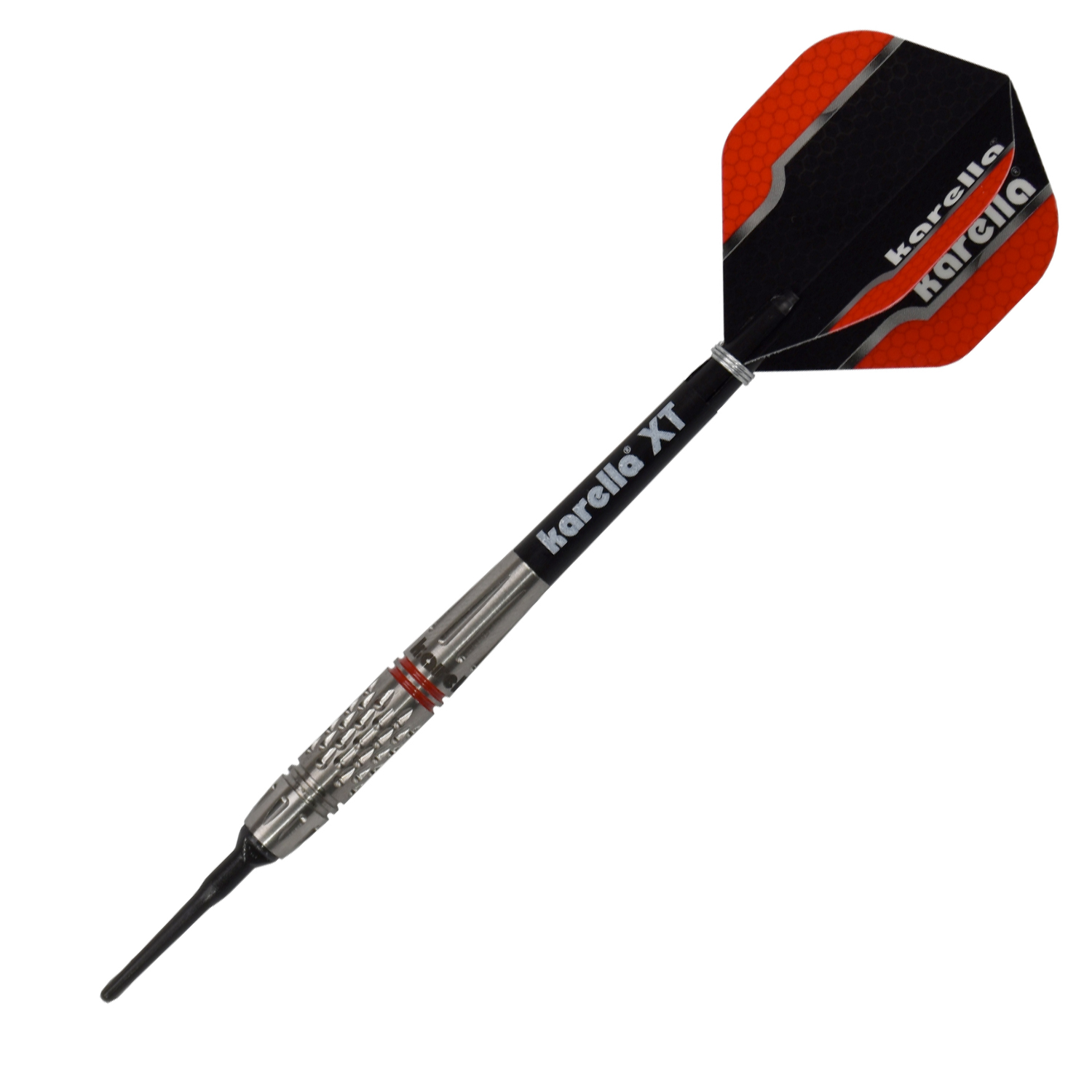 Softdart Karella Commander, silber, 90% Tungsten 19g