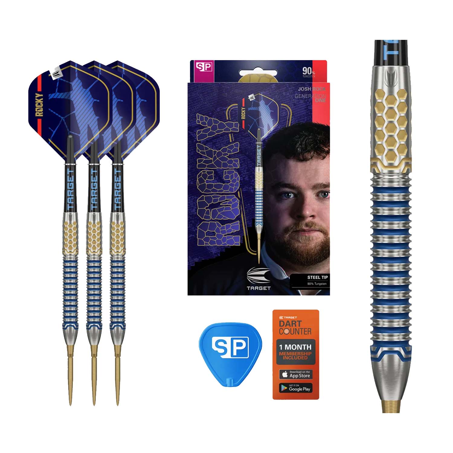 Target Josh Rock G1 SP Steeldarts 90% 25g
