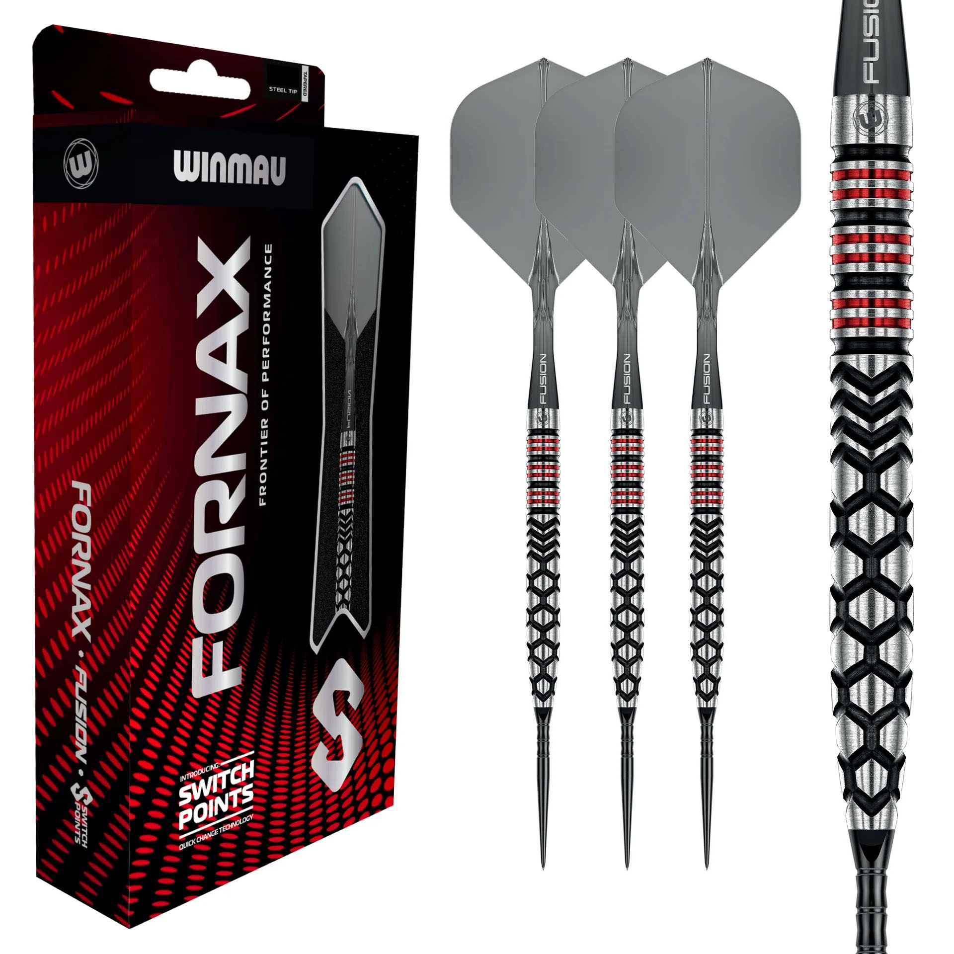 Winmau FORNAX Tapered Steeldarts 21g 23g