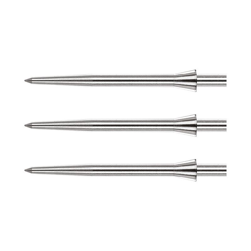 Red Dragon Specialist Dart Points - Silver Effect Raptor GT Plain Points 33mm