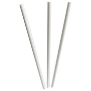 Papiertrinkhalme FSCR Papier Jumbo weiss O 8mm 245 mm, 140 Stk.