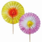 Deko-Picker 'Rosette' O8cm, 144 Stk.