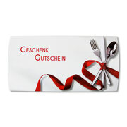 Geschenkgutschein 'Gastro', 19x28.5cm, 25 Stk.