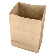 BIO-Papierbeutel Einkaufsbeutel Obst/Gemüse 10l, 200+170x360mm kompostierbar braun, 10 Stk.