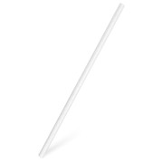 Papiertrinkhalme, JUMBO, weiß, 25 cm, O 8 mm, 100 Stk.