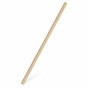 Papiertrinkhalme für Kaltgetränke JUMBO natur 25 cm O 8 mm, 100 Stk.