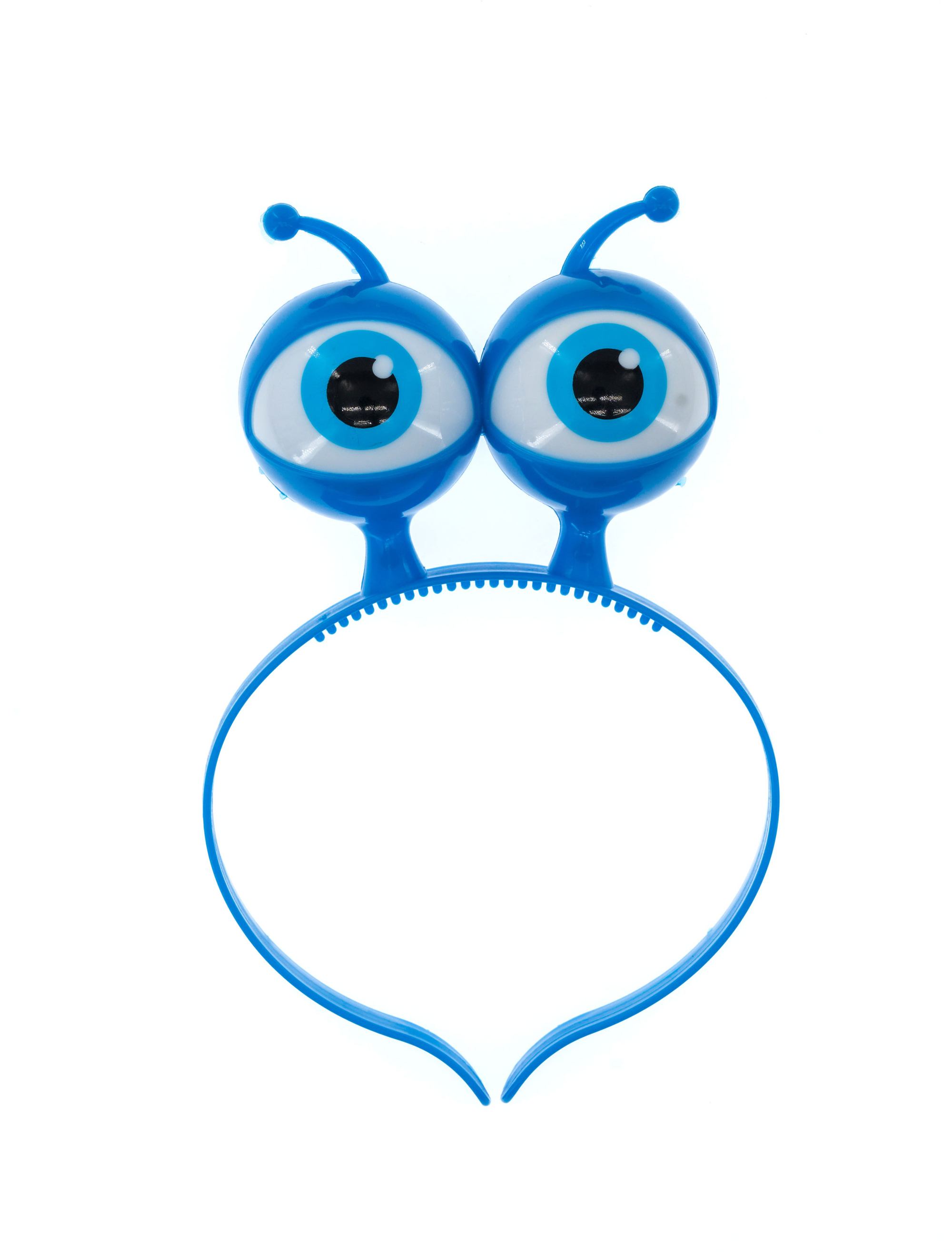Kostümzubehör Haarreifen Alien Augen blau