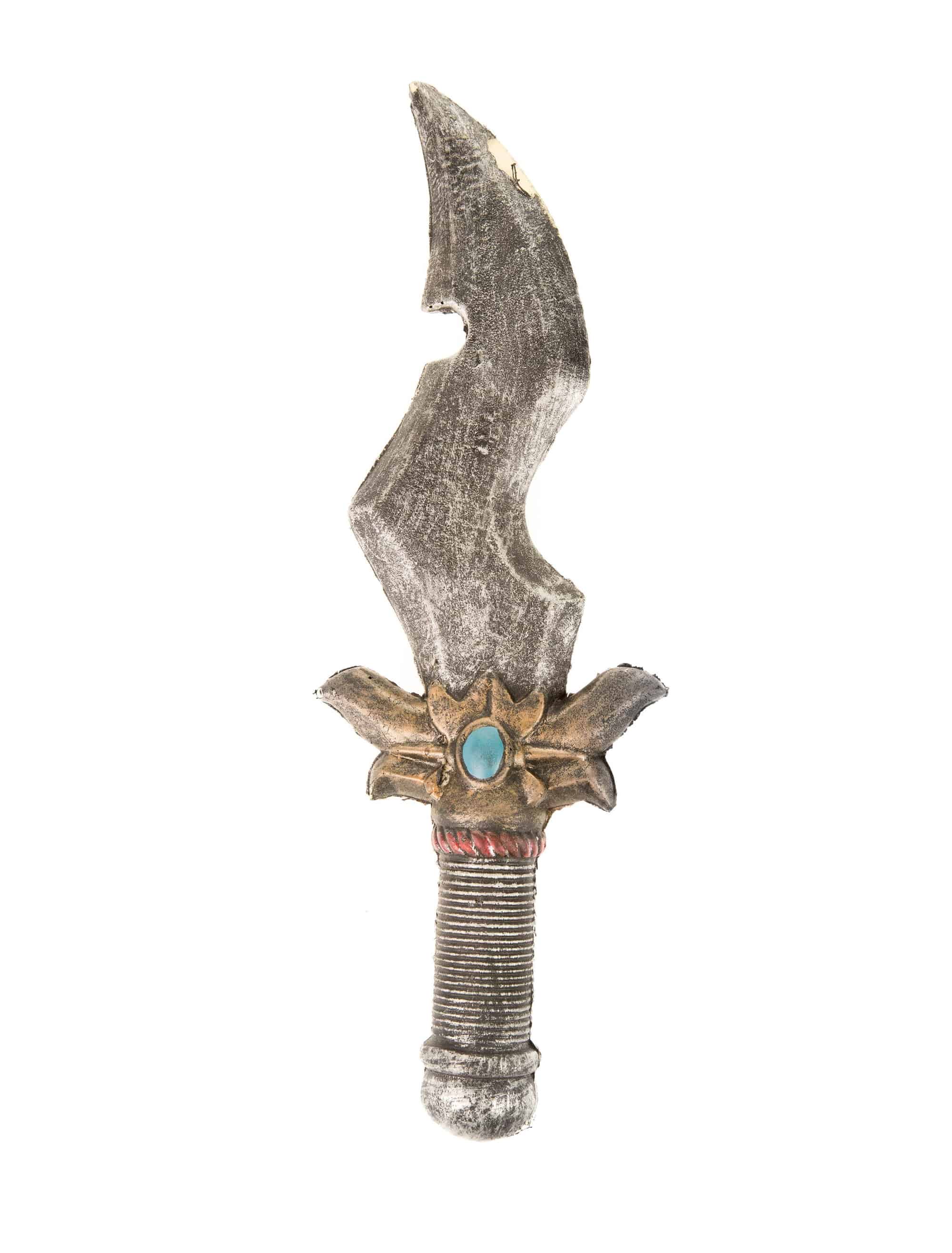 Kostümzubehör Messer Orient Farbe: gold
