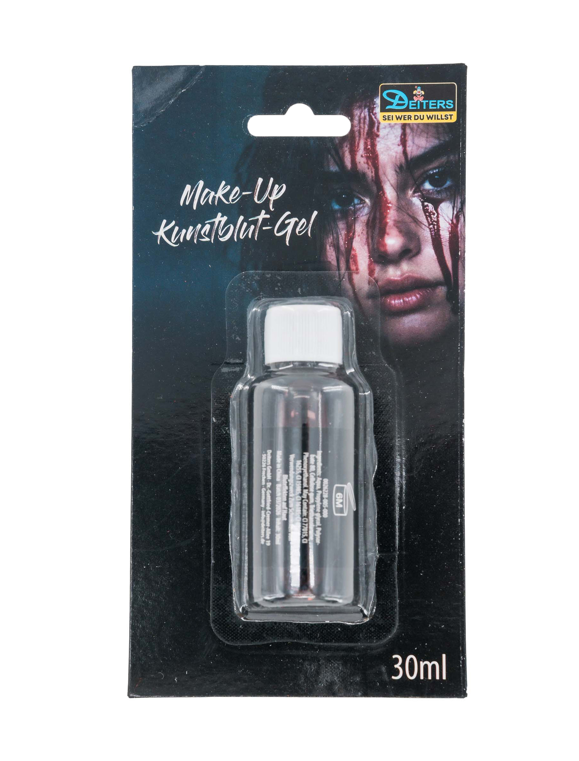 Make-Up Kunstblut-Gel 30ml rot Schminke für Karneval & Fasching