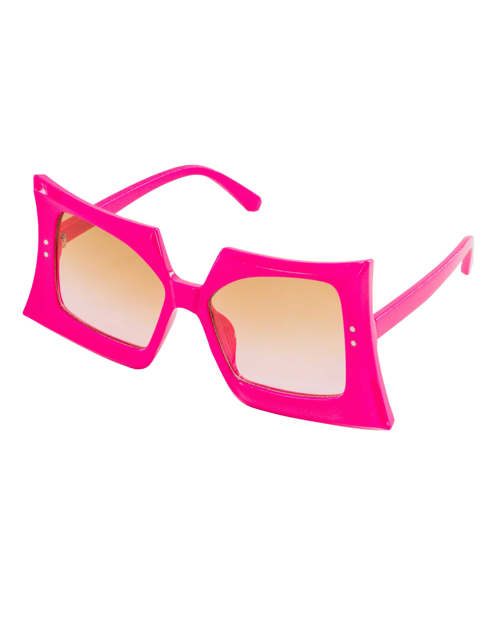Kostümzubehör Brille 70s pink