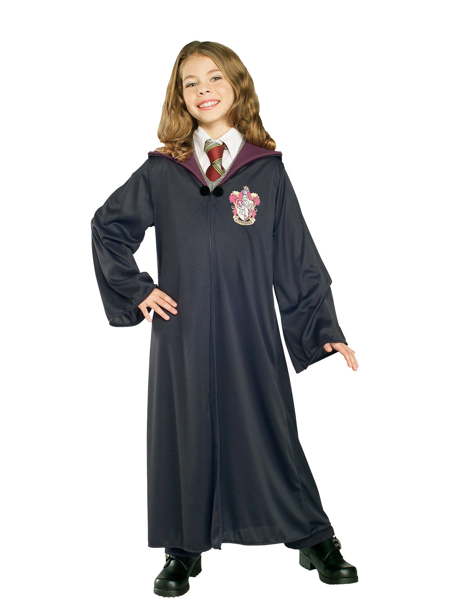 Robe Hermine Mädchen schwarz 7-8 Jahre