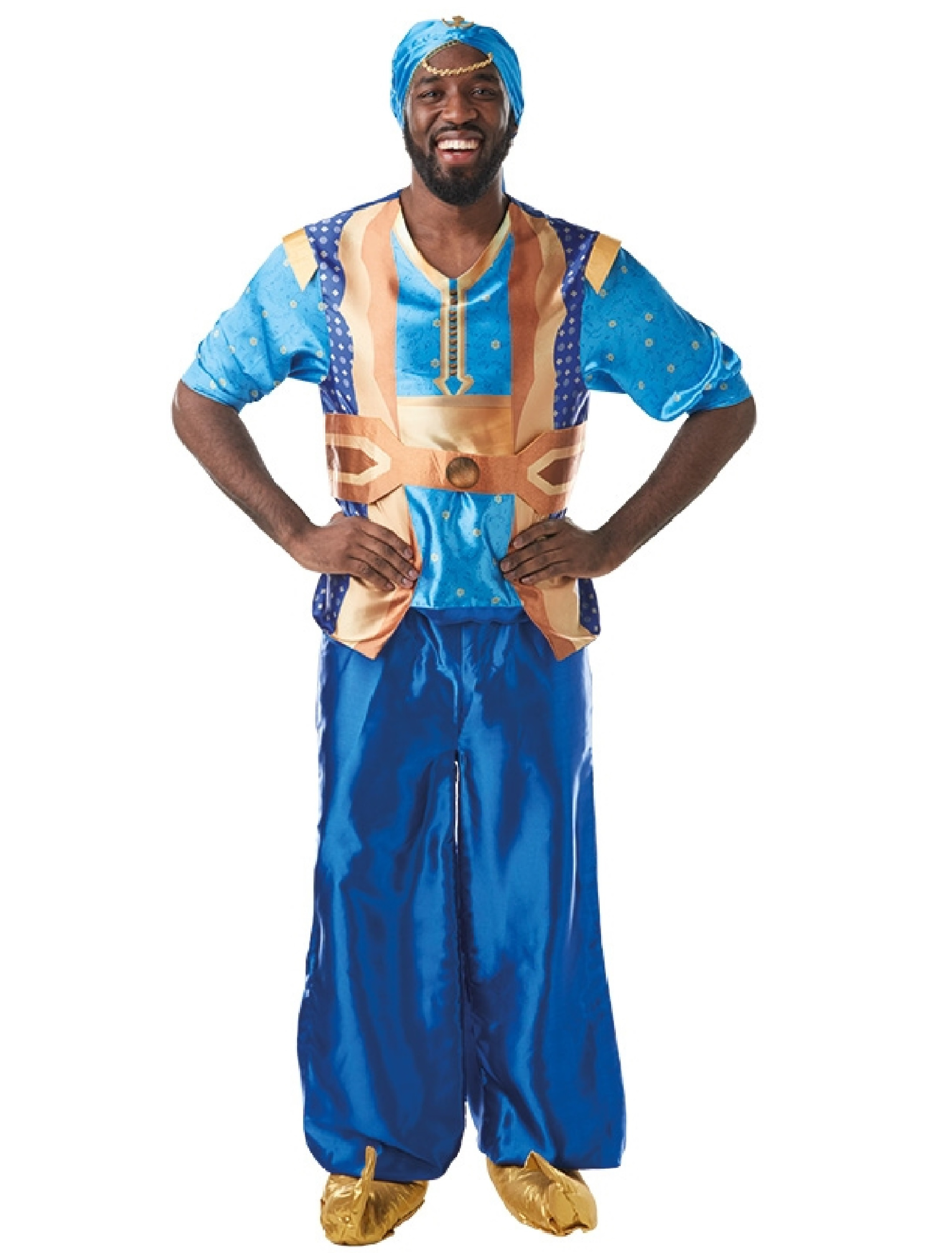 Genie Herren 3-tlg. blau/gold XL