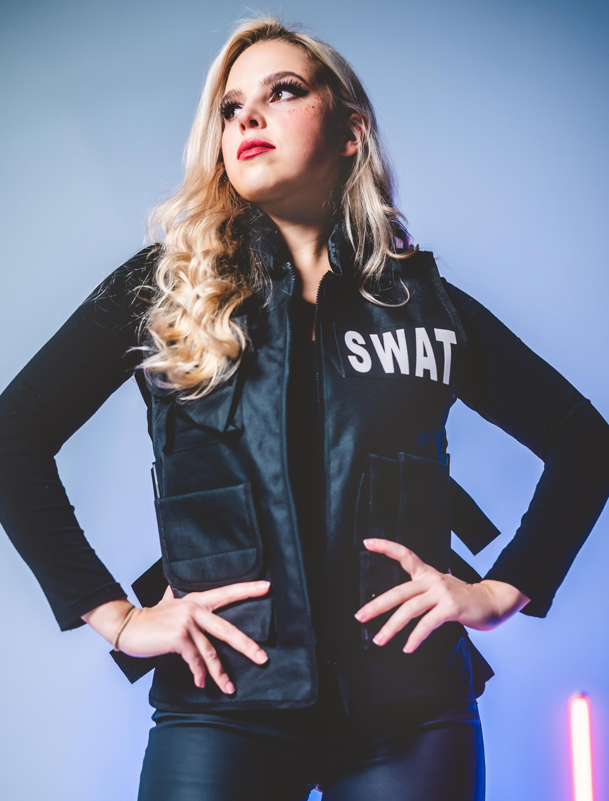 Weste SWAT Damen Farbe: schwarz