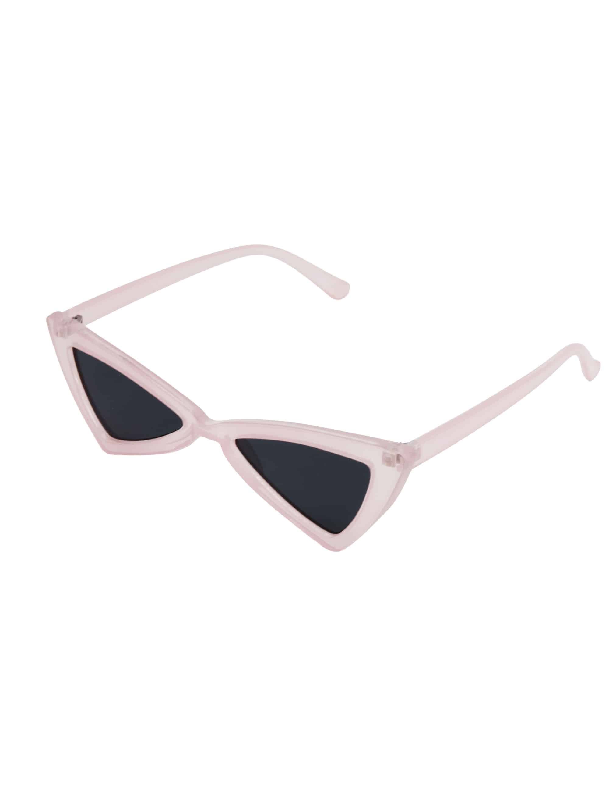 Kostümzubehör Brille Cateye lila