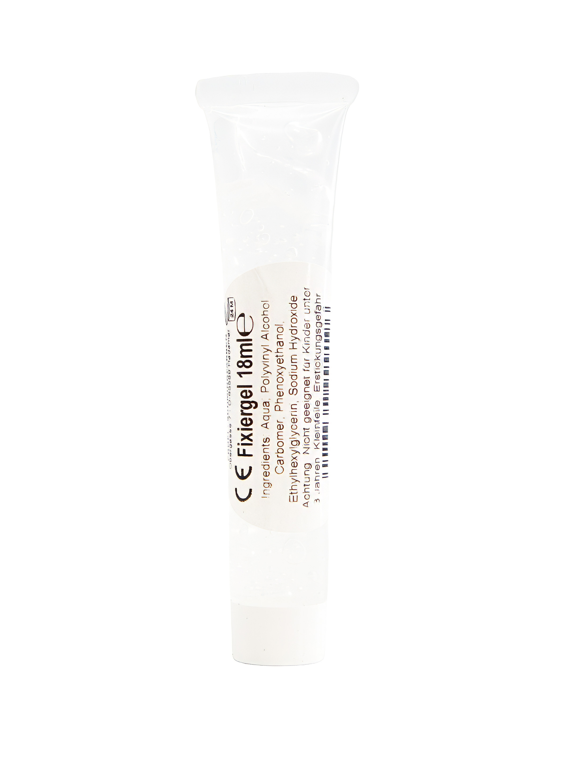 Mischgel für Glitzer 18ml Schminke für Karneval & Fasching Farbe: keine Farbe