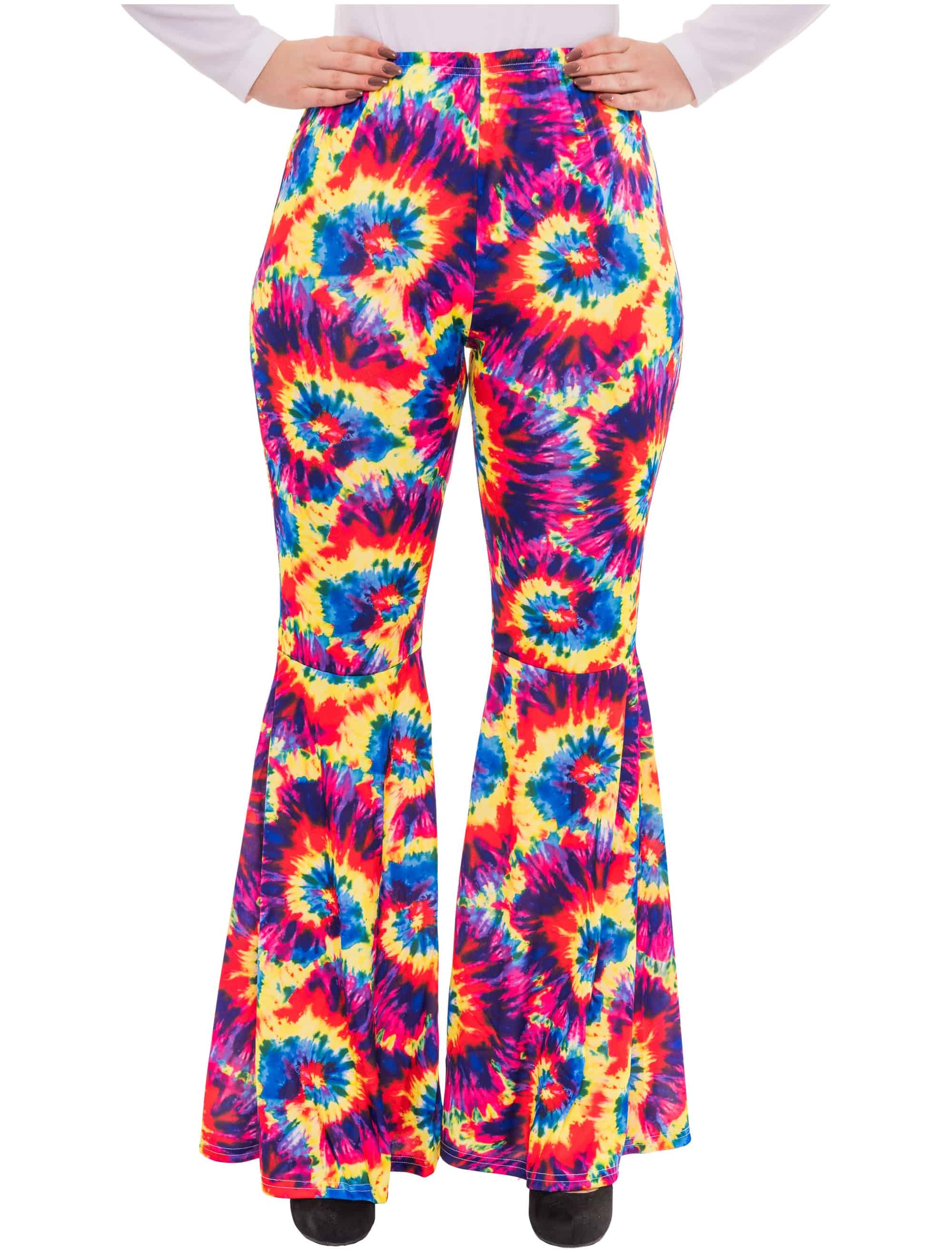Hose Hippie Vintage Damen bunt S/M Farbe: bunt