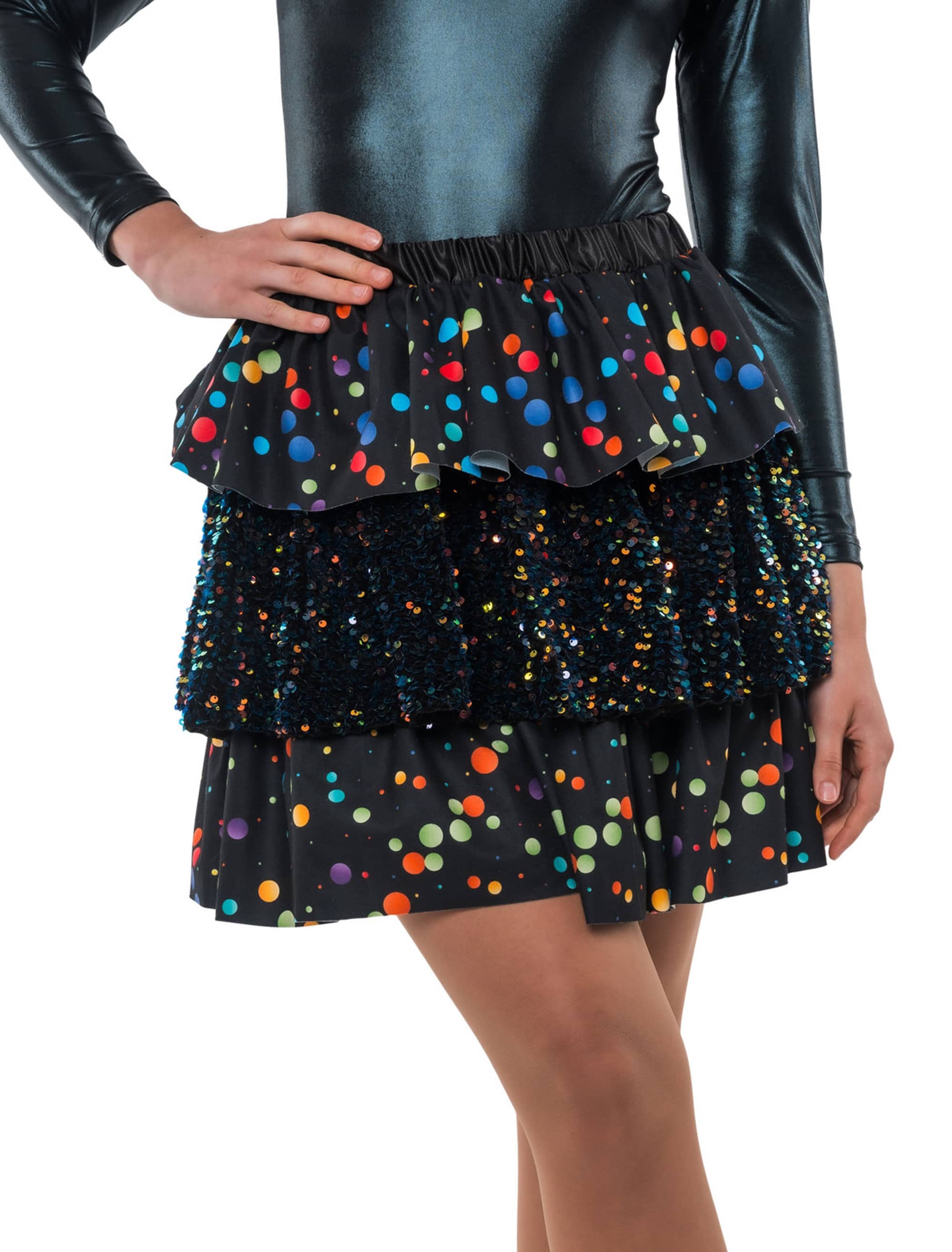 Rock Konfetti Damen bunt one size Farbe: bunt