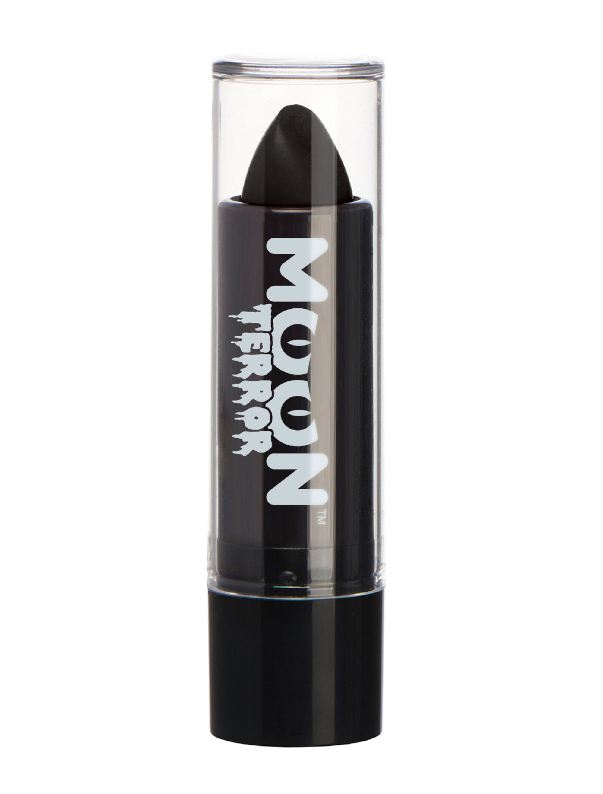 Lippenstift Color 4g Damen schwarz Schminke für Karneval & Fasching