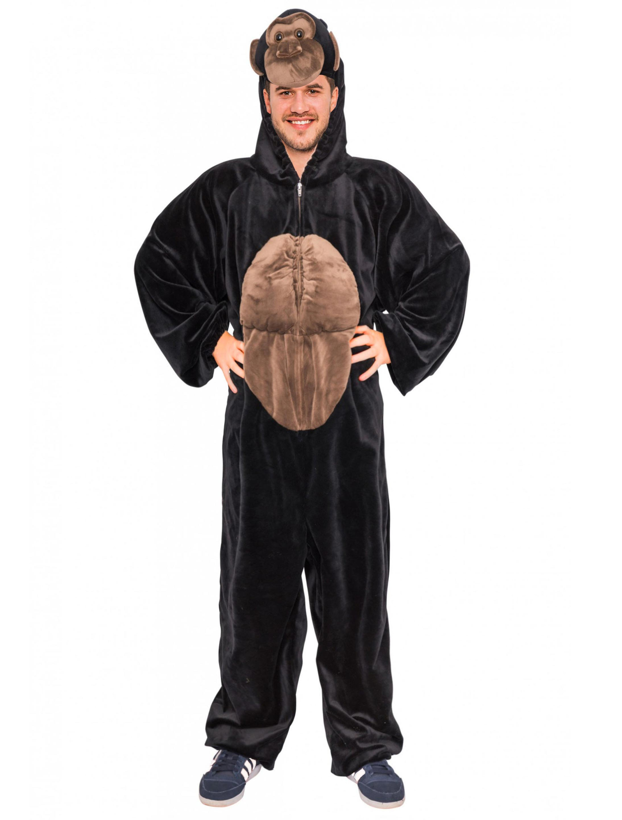 Overall Gorilla Herren dunkelbraun 50-52