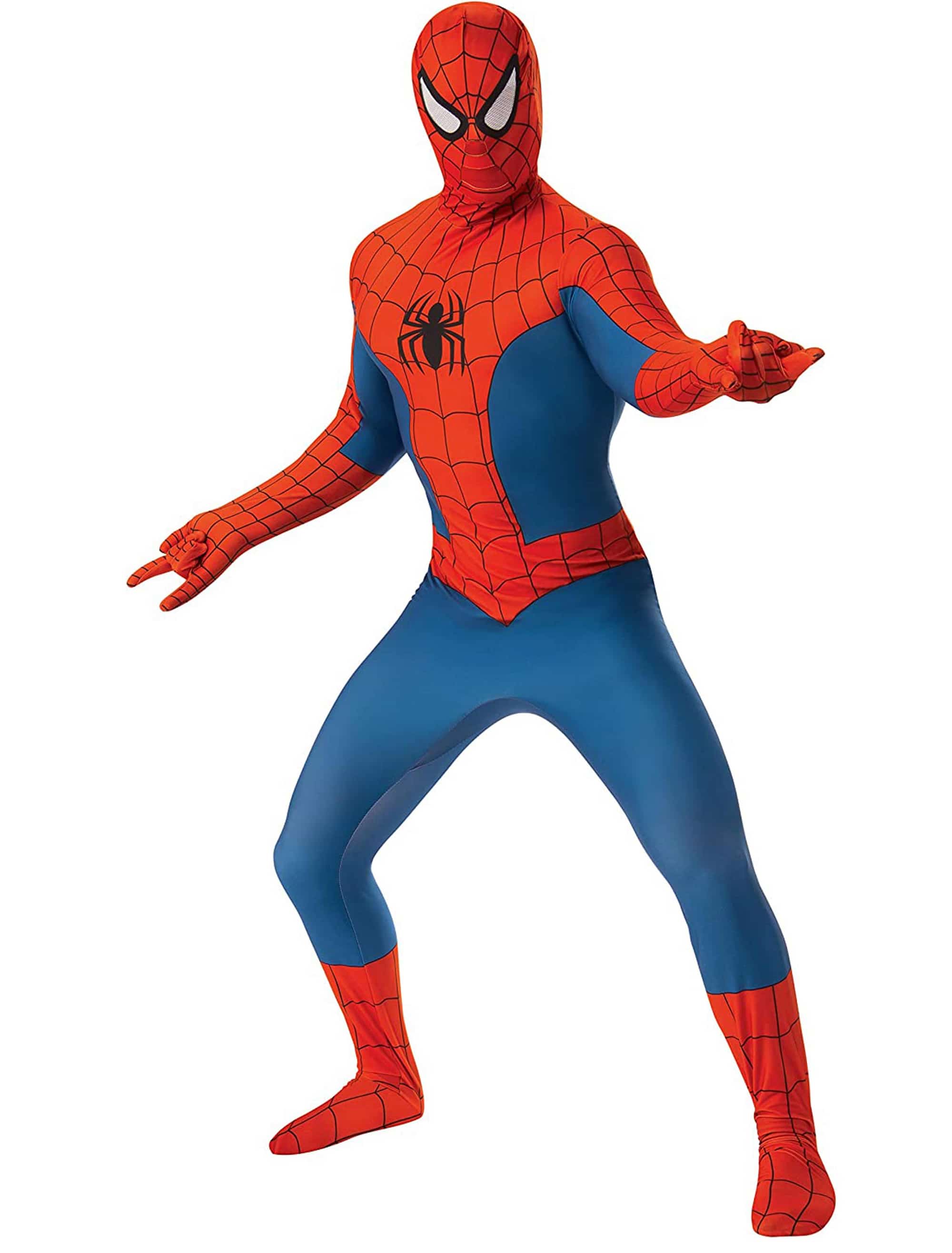 Spiderman 2nd Skin Erwachsene rot/blau M
