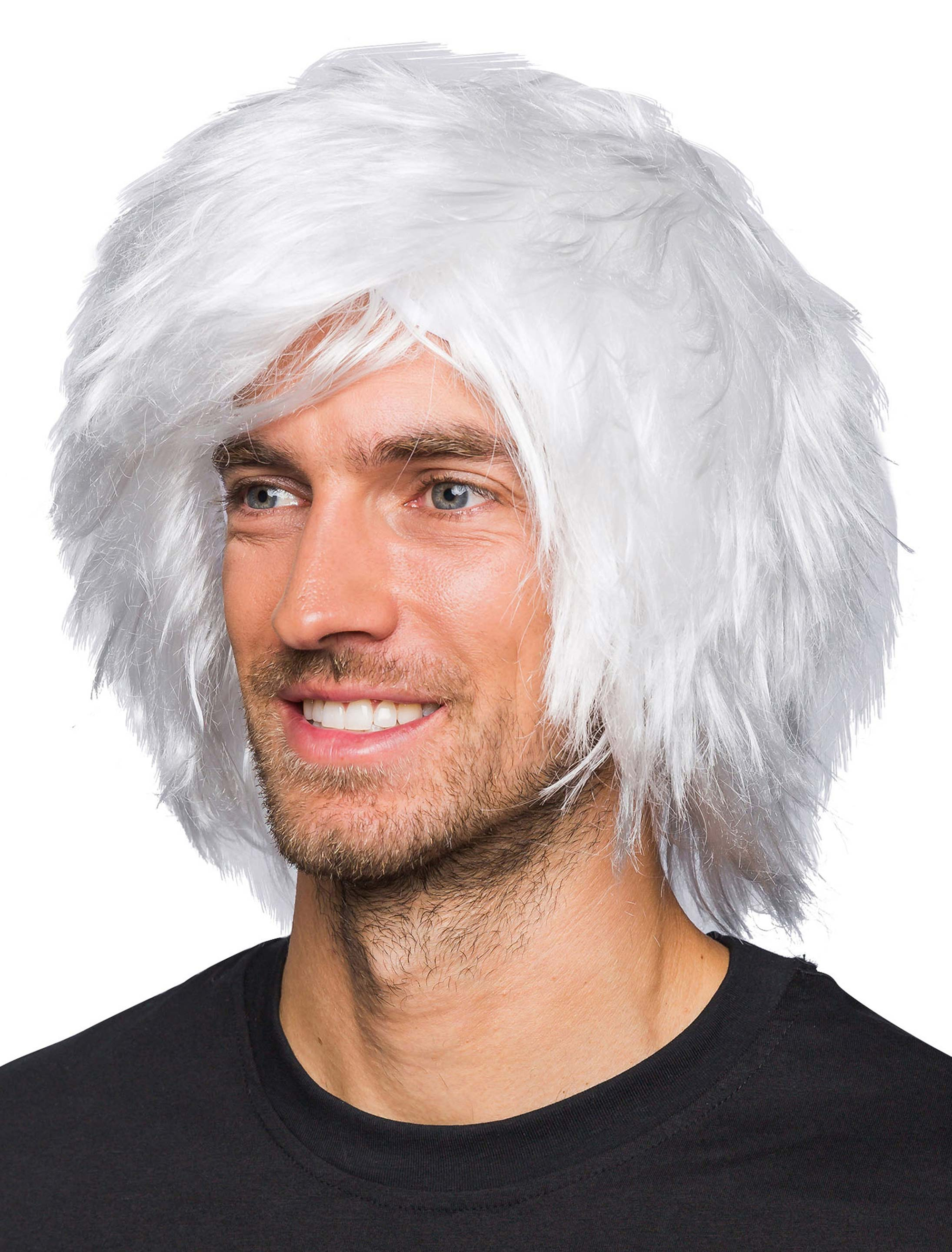 Kostümzubehör Kostümzubehör Perücke Clown weiß one size