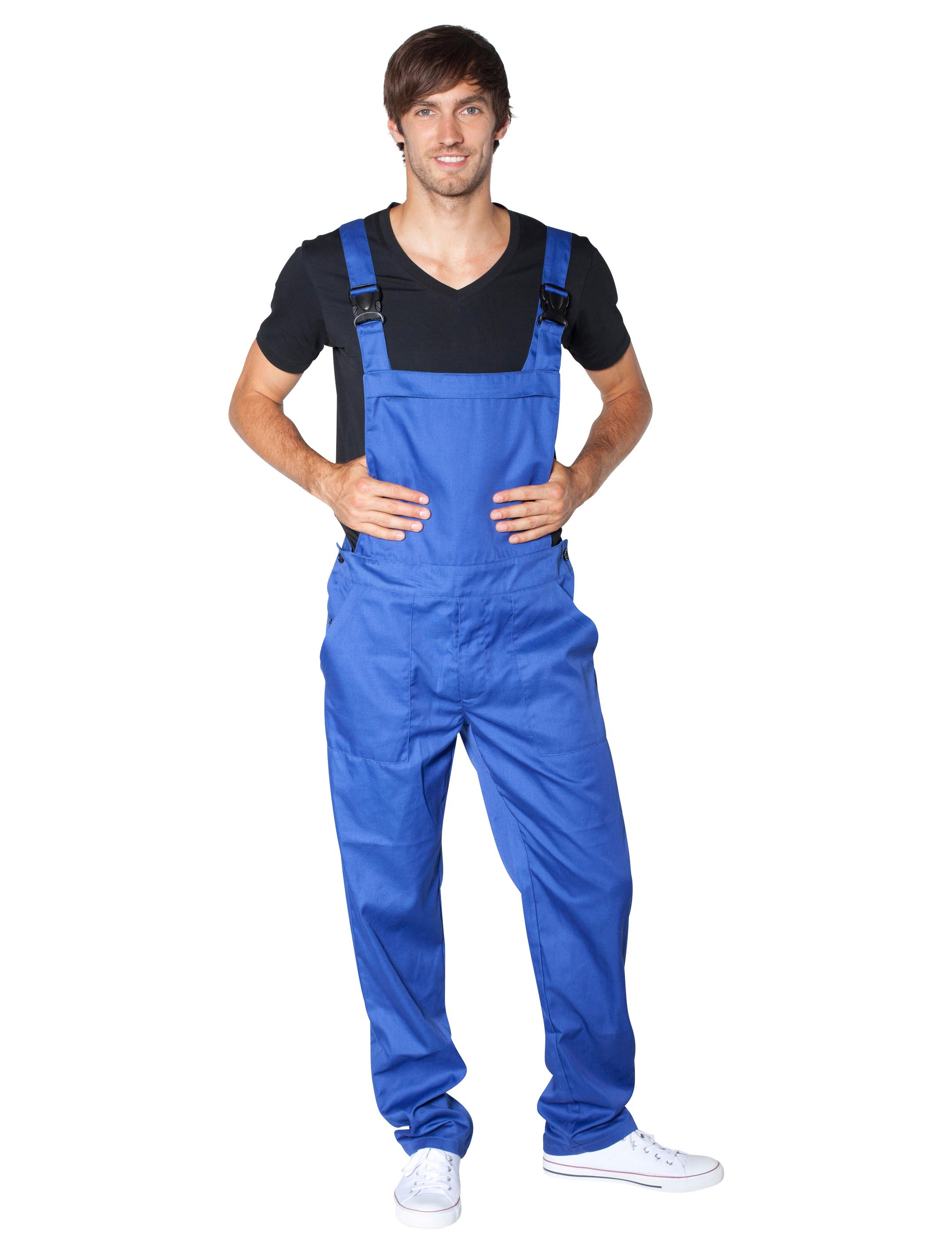 Latzhose Herren blau 2XL