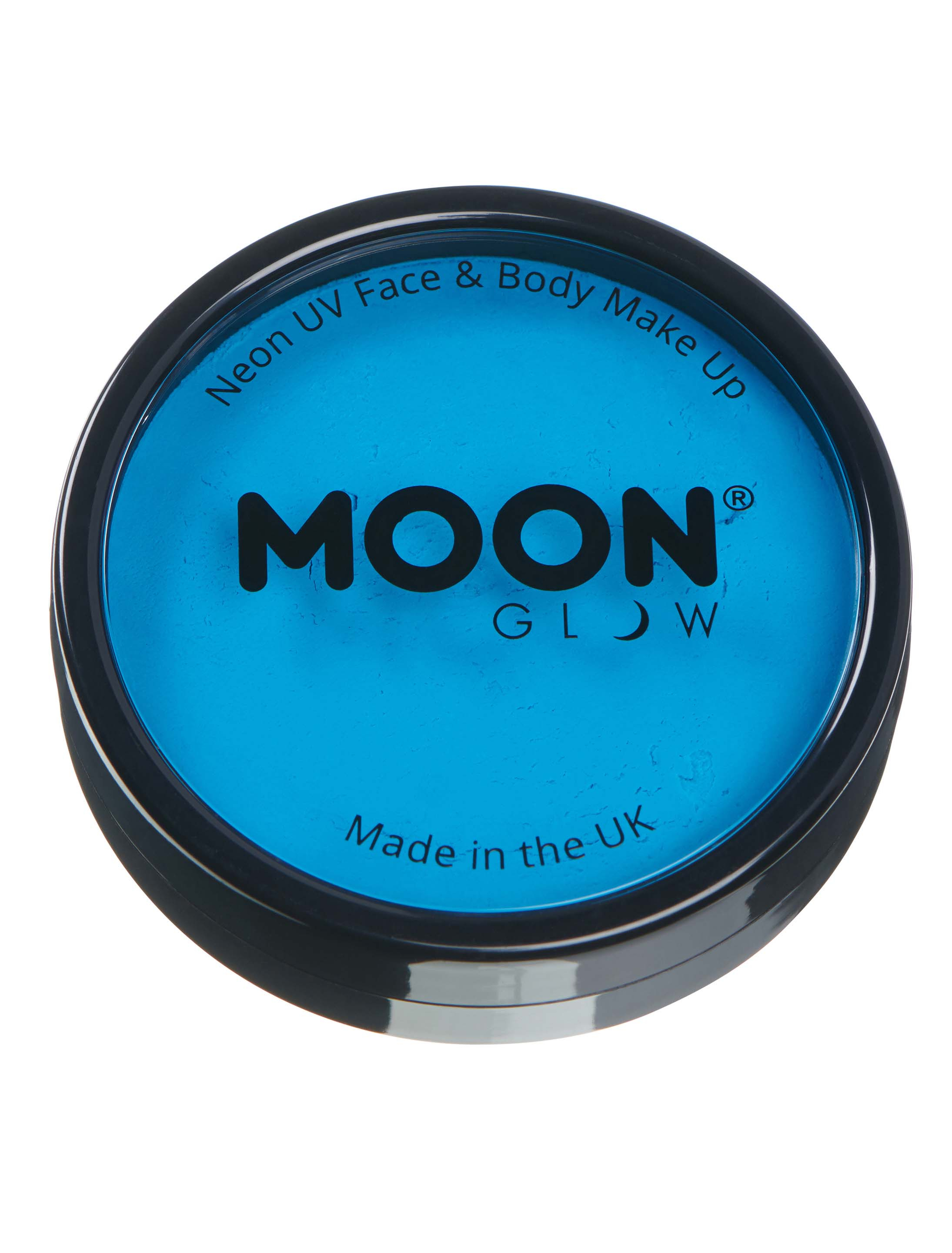 Aqua-Schminke Neon UV 36g neonblau Schminke für Karneval & Fasching