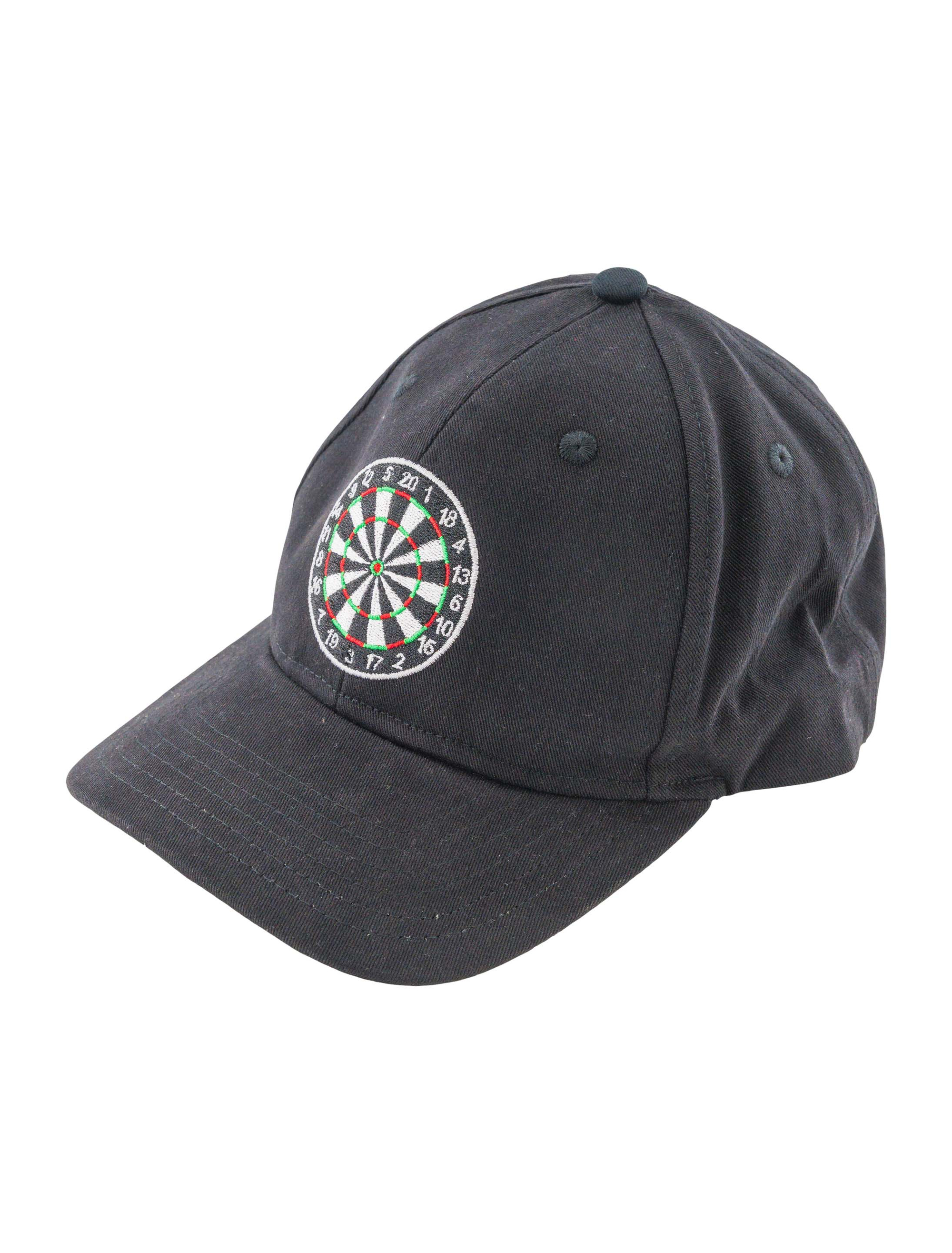 Kostümzubehör Baseballcap Darts schwarz one size