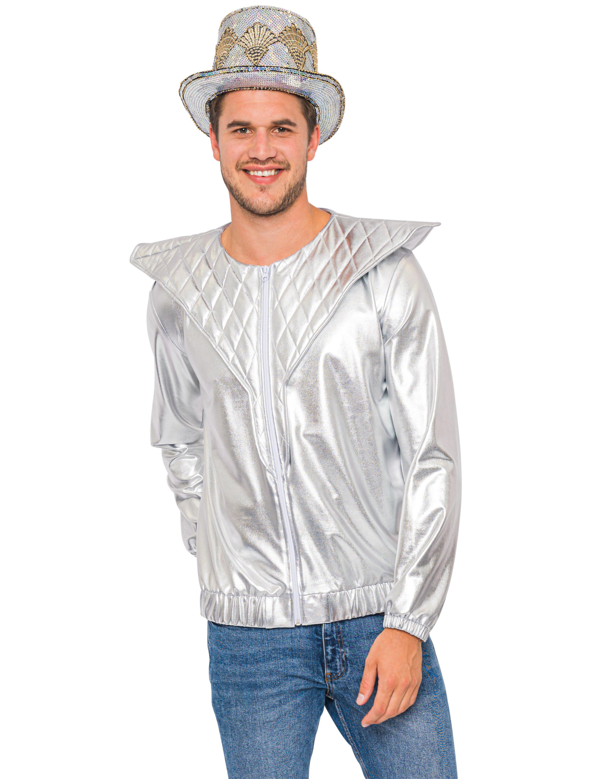 Jacke Space Herren silber 2XL