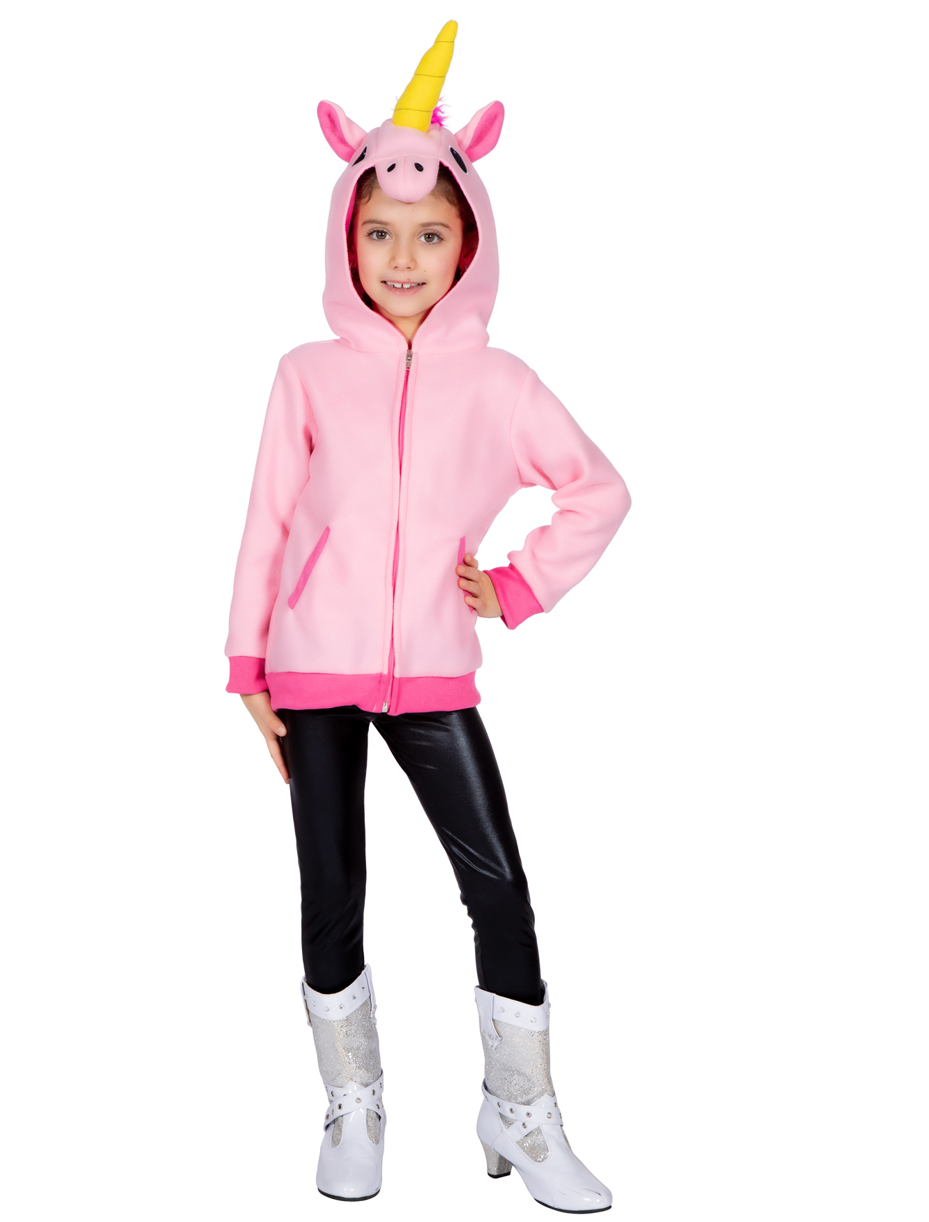 Jacke Einhorn pink/140