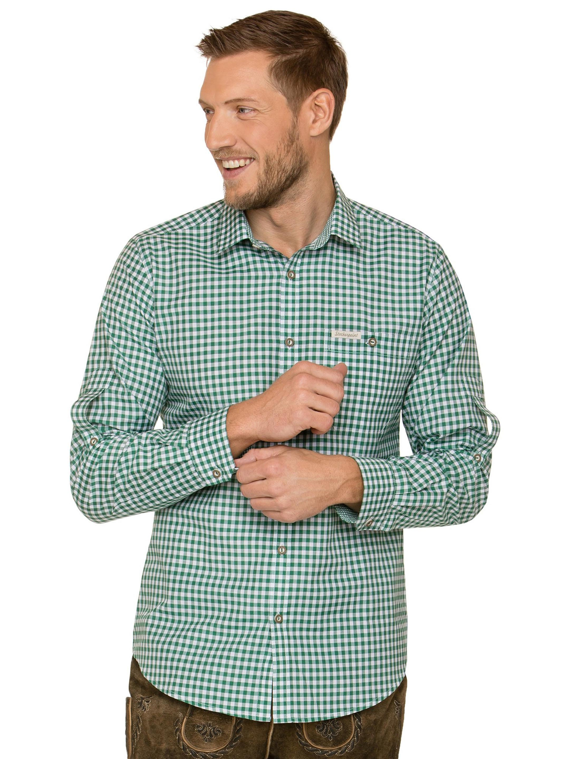 Hemd Campos Herren dunkelgrün 4XL