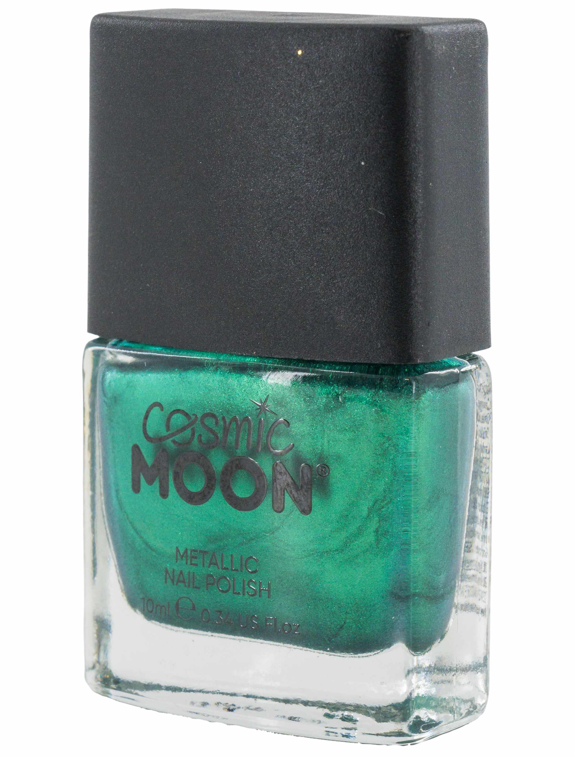 Nagellack metallic 14ml grün Schminke für Karneval & Fasching