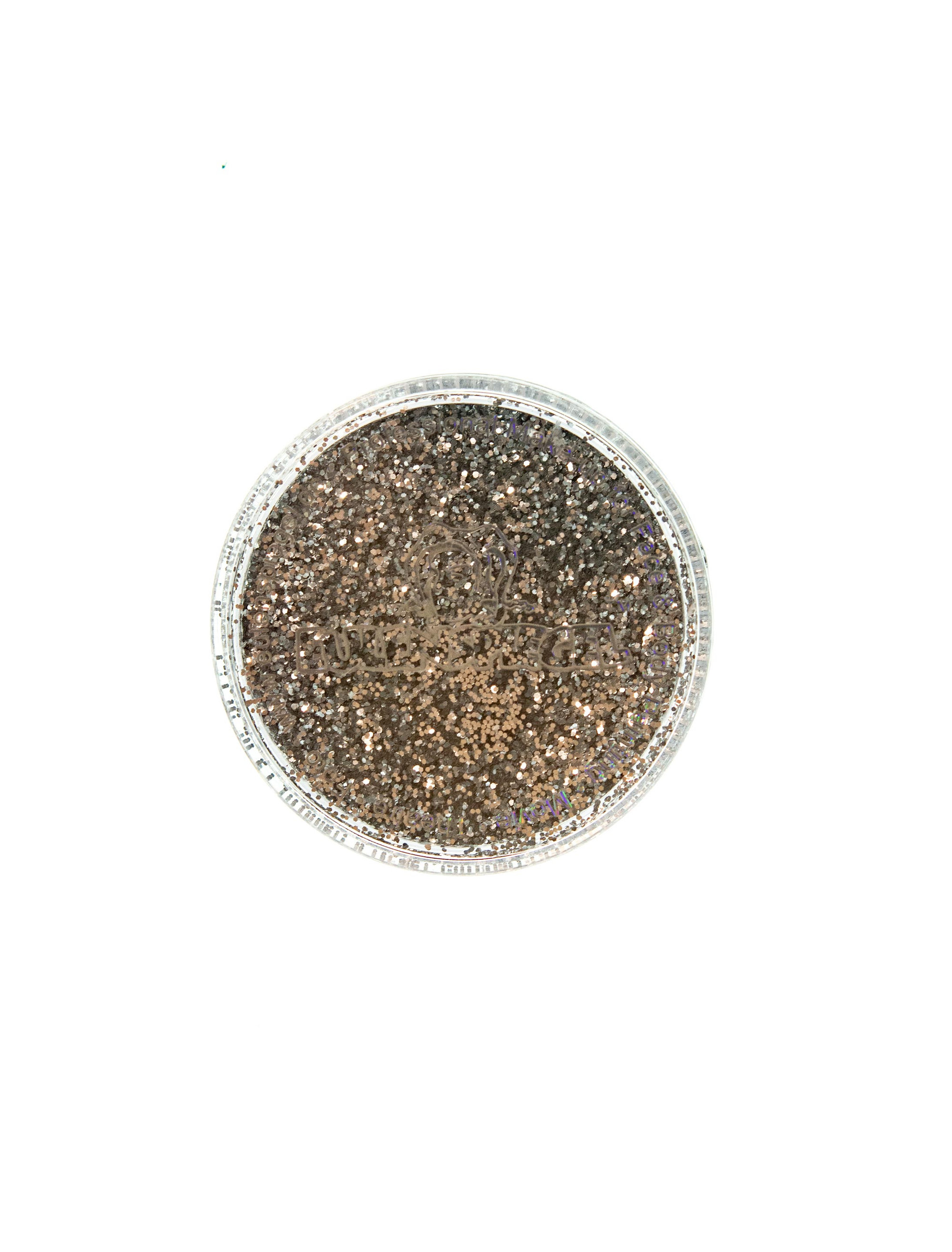 Glitzer 6g silber Schminke für Karneval & Fasching