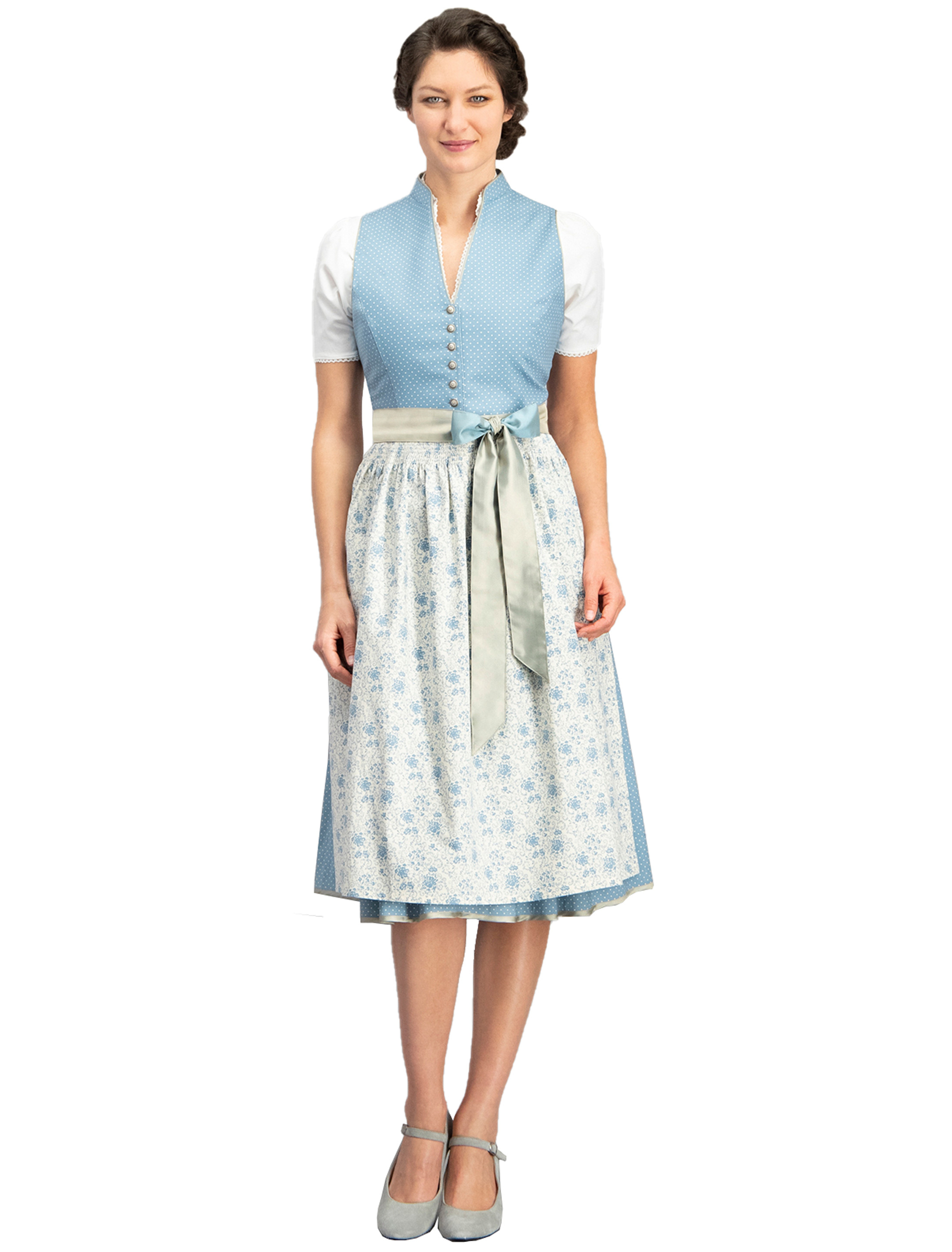 Dirndl Natalia Damen blau 44